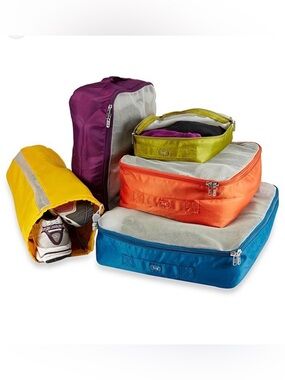 Lug 5 piece packing cubes mesh nylon Make Packing a breeze!